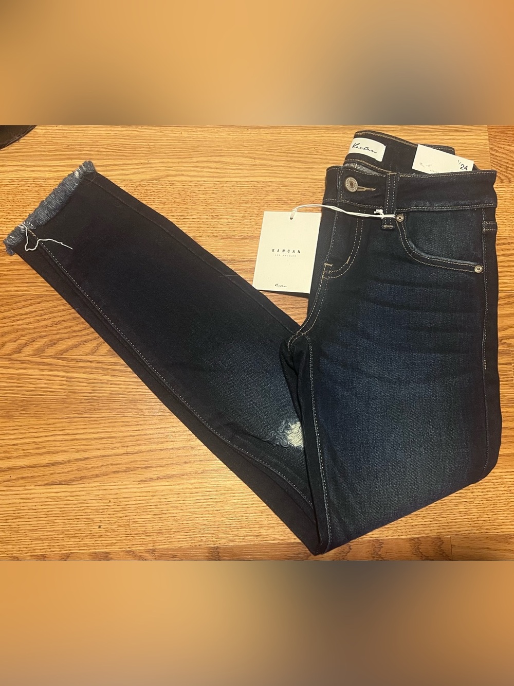 KanCan Dark Indigo Skinny Jeans